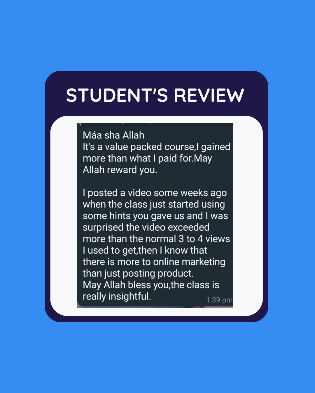 Review from precousgem customer