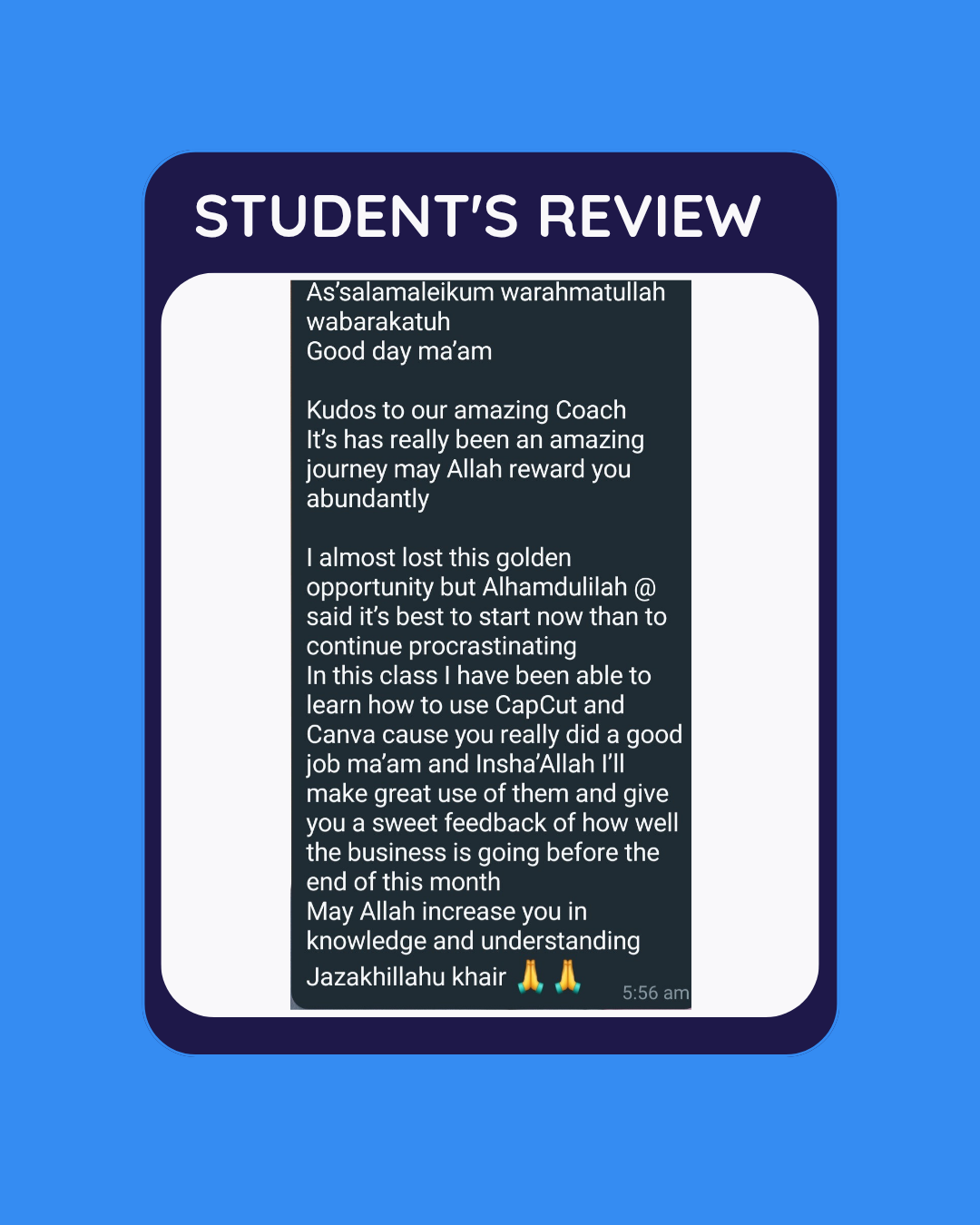 Review from precousgem customer