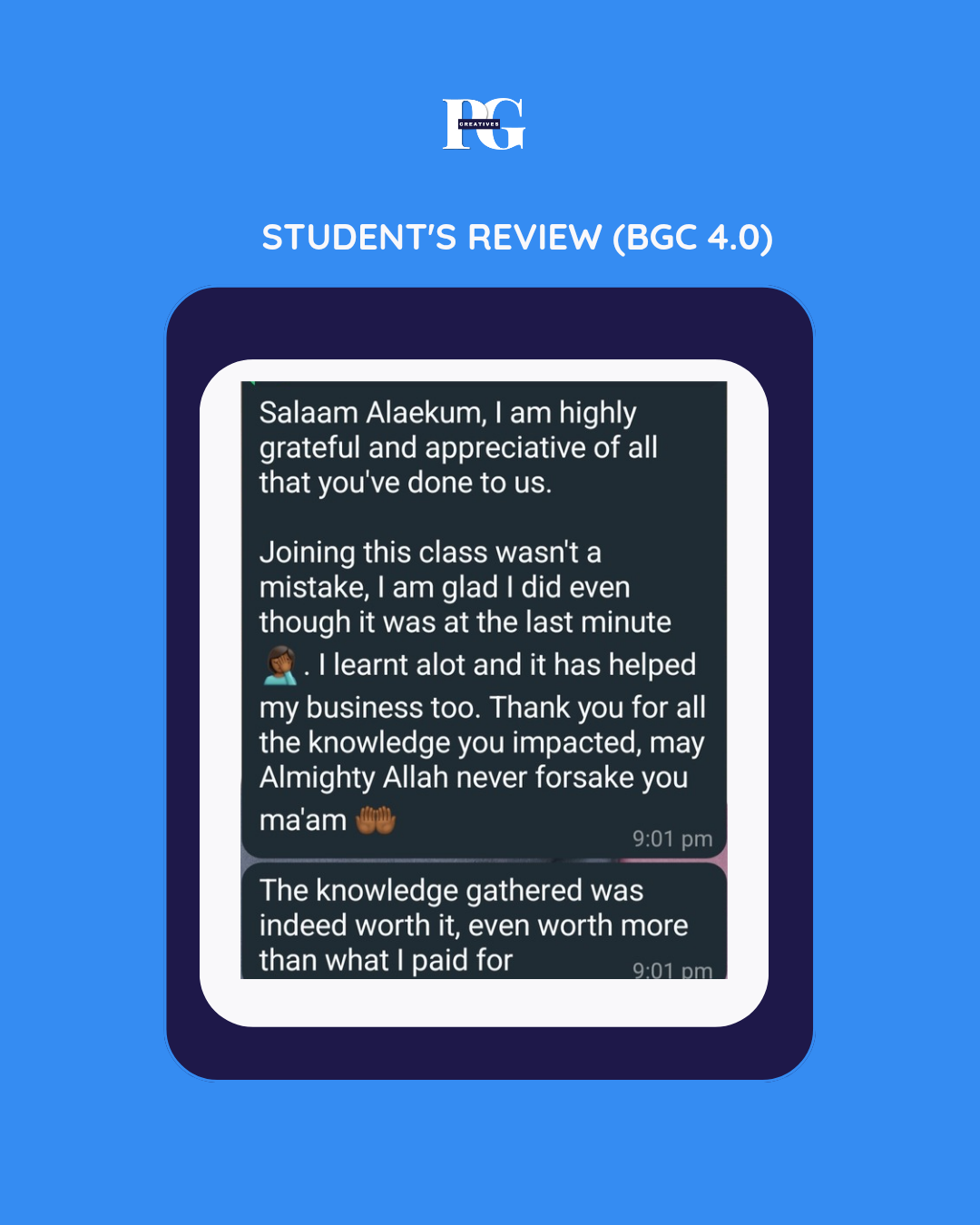 Review from precousgem customer